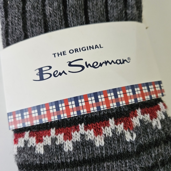The original Ben Sherman Wool Blend Socks 2 pair - Picture 3 of 10